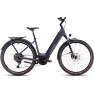 Cube Touring Hybrid Pro 625 metallicgrey´n´chrome - 2025 - trekking elektromos kerékpár - Easy Entry 46 cm