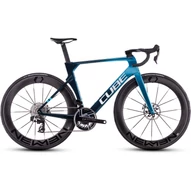 CUBE LITENING AERO C:68X SLX CHROMEBLUE´N´LIQUIDBLUE - 2025 - ORSZÁGÚTI KERÉKPÁR - 54 CM