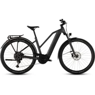 Cube Nuride Hybrid Performance 600 - Elektromos cross trekking kerékpár - slapgrey´n´black színben - Trapeze 46 cm - 2026
