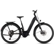 Cube Kathmandu Hybrid ONE11 HPC SLT 800 - Elektromos cross trekking kerékpár - carbon´n´silverdust színben - Easy Entry 46 cm - 2026