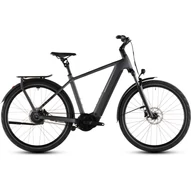 Cube Kathmandu Hybrid Comfort Pro 800 - Elektromos trekking kerékpár - slapgrey´n´black színben - 54 cm - 2026