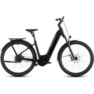 Cube Kathmandu Hybrid Comfort SLX 800 - Elektromos trekking kerékpár - solareclipse´n´gold színben - Easy Entry 58 cm - 2026