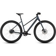 Cube Editor Pro - városi kerékpár - mineralblue´n´chrome színben - Trapeze 50 cm - 2026