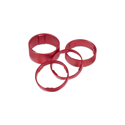 CUBE RFR SPACER SET A-HEAD GYŰRŰ RED