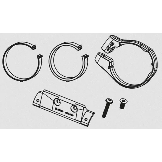 Bosch ABS control unit Elektromos Kerékpár ABS Fékrendszer Vezérlőegység Rögzítőkészlet Ø45-48mm