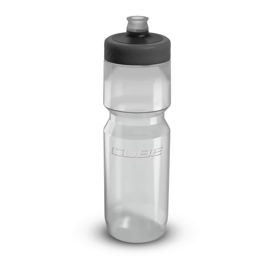 CUBE BOTTLE FEATHER 0.75L transparent