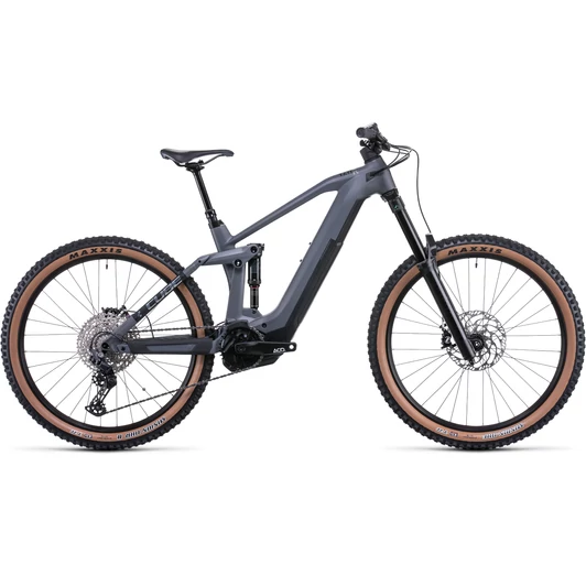 CUBE STEREO HYBRID 160 HPC RACE 625 27.5 GREY´N´METAL FÉRFI ELEKTROMOS ÖSSZTELESZKÓPOS ENDURO MTB KERÉKPÁR 2022
