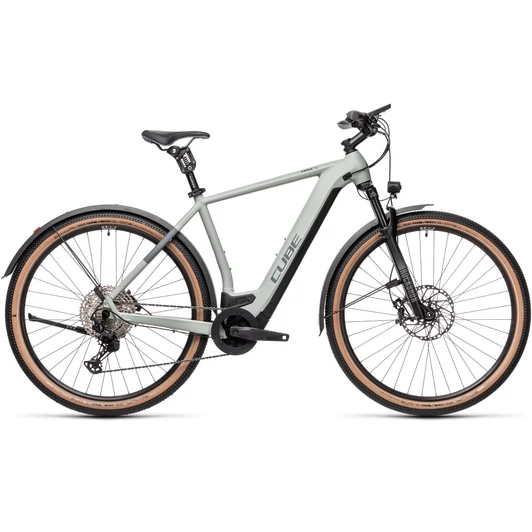CUBE CROSS HYBRID SL 625 ALLROAD LUNAR´N´GREY FÉRFI ELEKTROMOS CROSS TREKKING KERÉKPÁR 2021