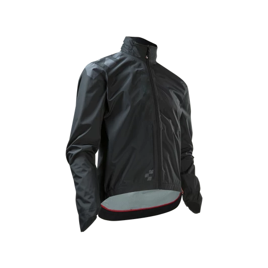 CUBE BLACKLINE Rain Jacket Reflective BLACK