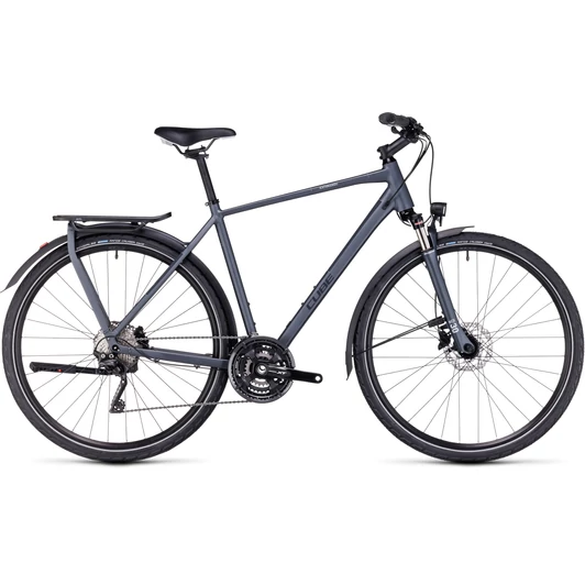 CUBE KATHMANDU EXC DARKGREY N GREY 2023 FÉRFI TREKKING KERÉKPÁR