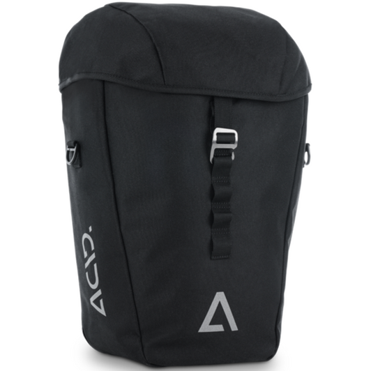 CUBE ACID PANNIER BAG CITY 20 BLACK KERÉKPÁR CSOMAGTARTÓ OLDALTÁSKA