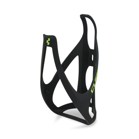 CUBE Bottle Cage HPP Kerékpár Kulacstartó NEW - matt black´n´classic green színben