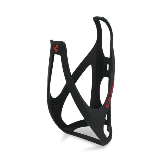 CUBE Bottle Cage HPP Kerékpár Kulacstartó NEW - matt black´n´red színben