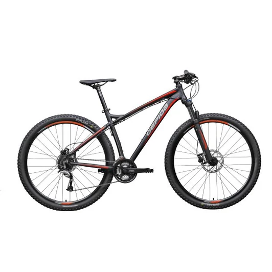 GEPIDA SIRMIUM 29" 27S FEKETE-PIROS FÉRFI MTB KERÉKPÁR