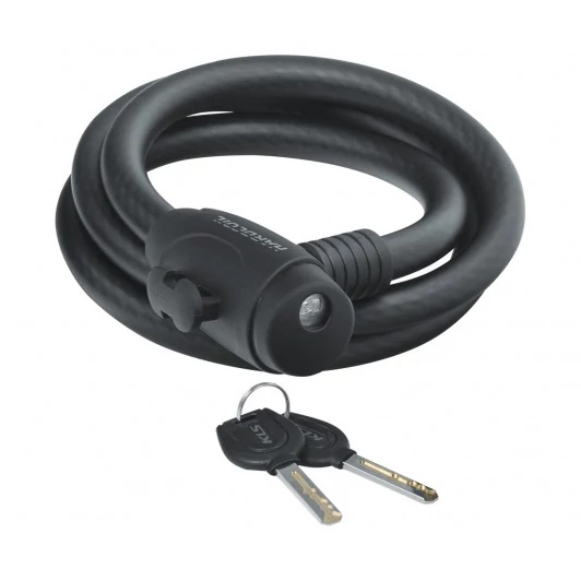 KLS HARDCOIL 120CM KERÉKPÁR ZÁR