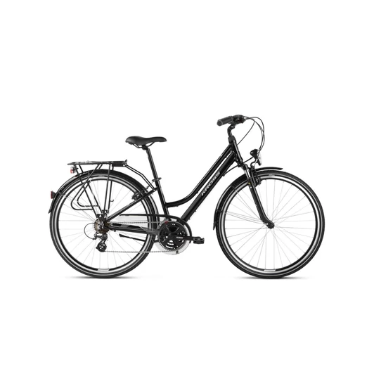 KROSS TRANS 2.0 D BLACK / GREY SR 2022 NŐI TREKKING KERÉKPÁR