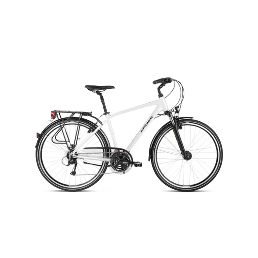 KROSS TRANS 4.0 M PEARL / BLACK 2022 FÉRFI TREKKING KERÉKPÁR