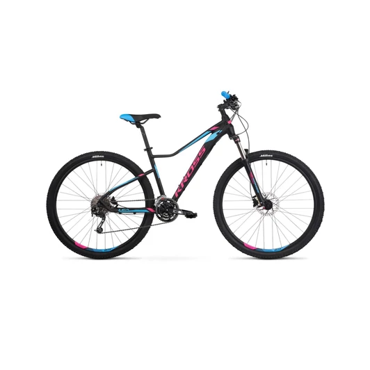 KROSS Lea 8.0 27,5&quot; black / pink / blue 2022 NŐI MTB KERÉKPÁR