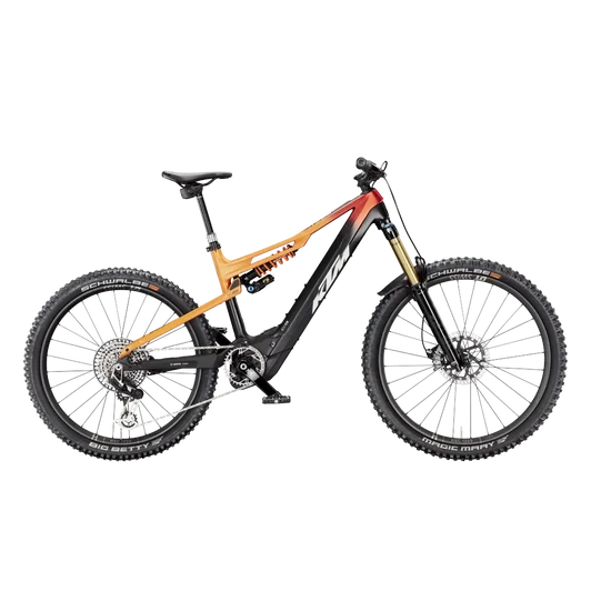 KTM MAC PROWLER EXONIC CX-R XX T-TYPE L/48 Összteleszkópos elektromos MTB kerékpár FRESH'BURNT ORANGE+BLACK MATT színben