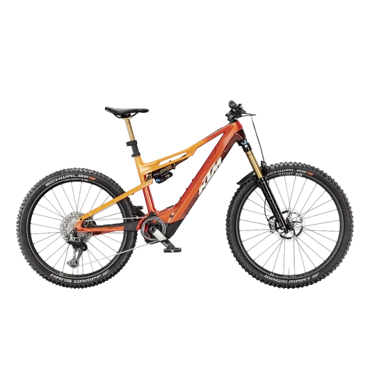 KTM MACINA KAPOHO EXONIC CX-R Di2  L/48 Összteleszkópos elektromos MTB kerékpár BURNT'FRESH ORANGE+CARBON színben