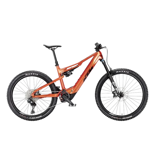 KTM MACINA KAPOHO ELITE Di2  L/48 Összteleszkópos elektromos MTB kerékpár BURNT ORANGE színben