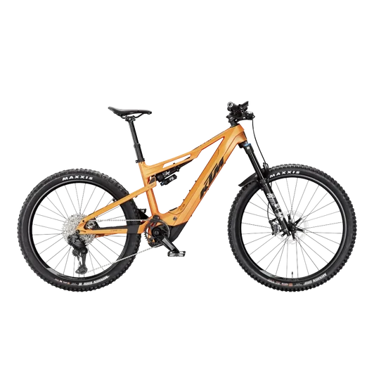 KTM MACINA KAPOHO PRO L Di2  M/43 Összteleszkópos elektromos MTB kerékpár FRESH ORANGE MATT színben