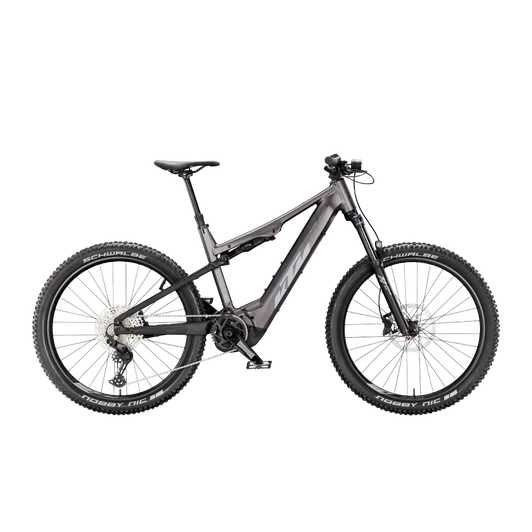 KTM MACINA LYCAN 773 L  L/48 Összteleszkópos elektromos MTB kerékpár ELDERBERRY+BLACK MATT színben