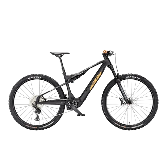 KTM MACINA SCARP SX ELITE  M/43 Összteleszkópos elektromos MTB kerékpár FLAMING BLACK MATT színben