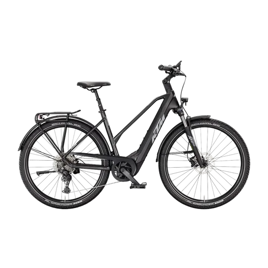 KTM MACINA GRAN 820  D 51 Elektromos trekking- túra kerékpár DIAMOND BLACK MATT színben