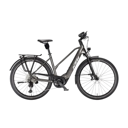 KTM MACINA STYLE 810  D 51 Elektromos trekking- túra kerékpár MACHINE GREY színben