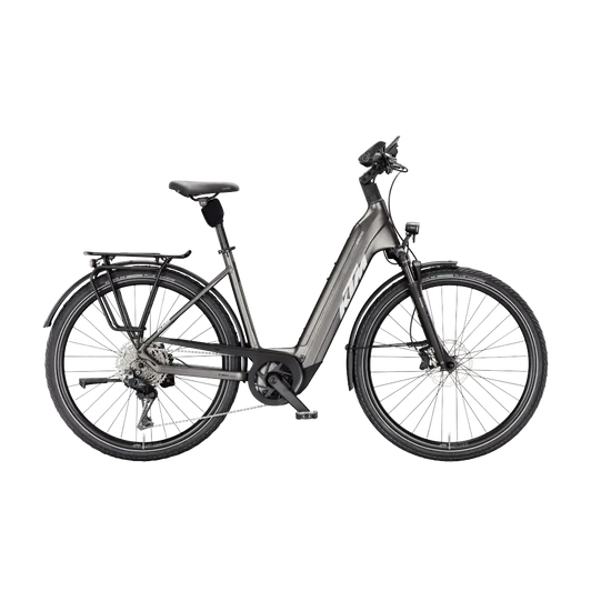 KTM MACINA STYLE 820 Di2  US 51 Elektromos trekking- túra kerékpár MACHINE GREY MATT színben