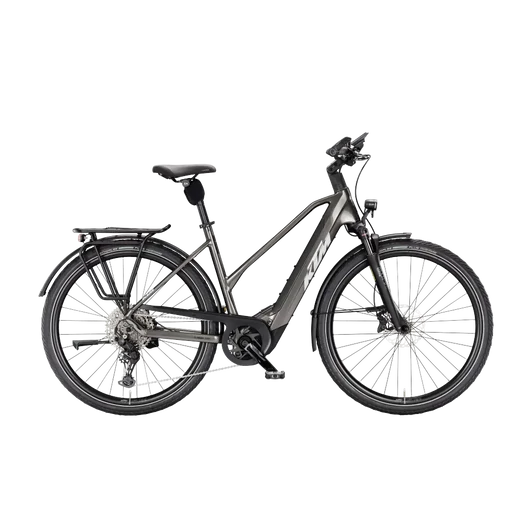 KTM MACINA STYLE 820  D 51 Elektromos trekking- túra kerékpár MACHINE GREY színben