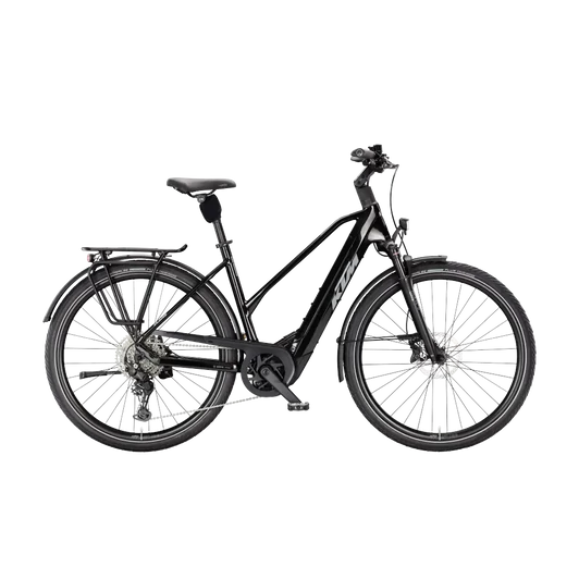 KTM MACINA STYLE 830  D 51 Elektromos trekking- túra kerékpár DIAMOND BLACK színben