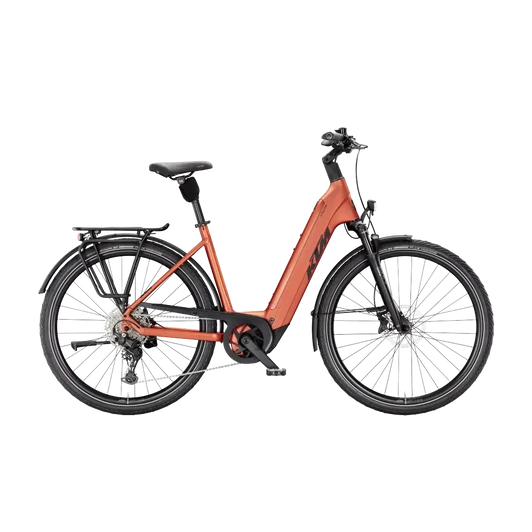 KTM MACINA STYLE 830  US 51 Elektromos trekking- túra kerékpár BURNT ORANGE MATT színben
