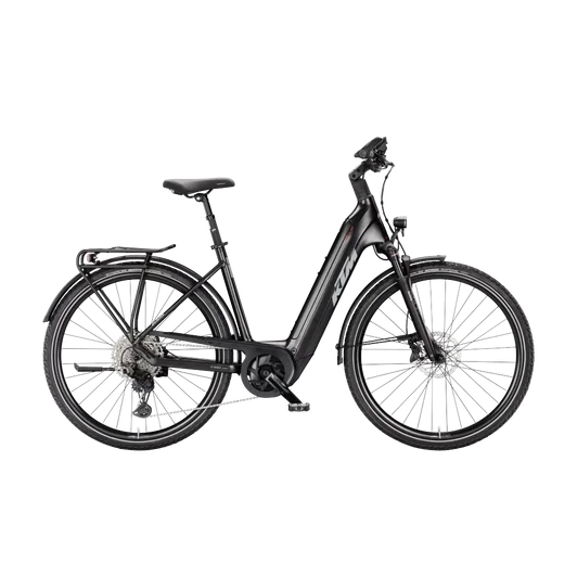 KTM MACINA TOUR CX 820  US 51 Elektromos trekking- túra kerékpár DIAMOND BLACK MATT színben