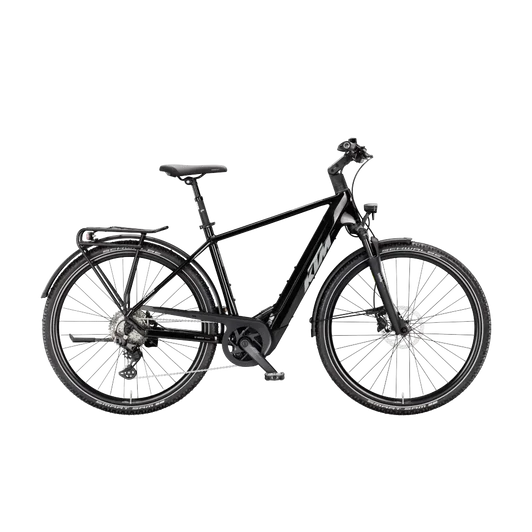 KTM MACINA TOUR CX 830  H 51 Elektromos trekking- túra kerékpár DIAMOND BLACK színben