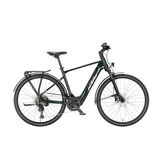 KTM MACINA SPORT SX 20  H 51 Elektromos trekking- túra kerékpár SMARAGD BLACK színben