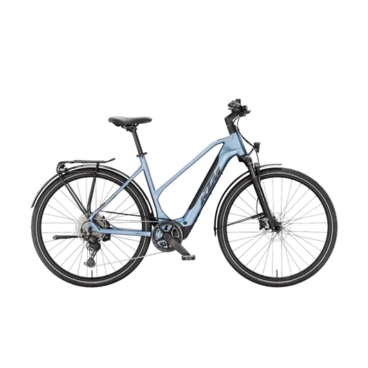 KTM MACINA SPORT SX 20  D 51 Elektromos trekking- túra kerékpár STEEL BLUE MATT színben
