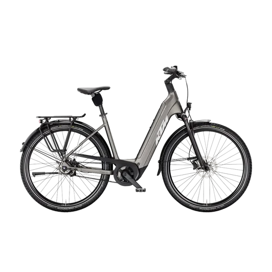 KTM MACINA CITY PX 830 RT BELT  US 51 Elektromos városi kerékpár MACHINE GREY MATT színben