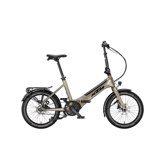 KTM MACINA FOLD 20 Elektromos városi kerékpár OLIVE PEARL színben