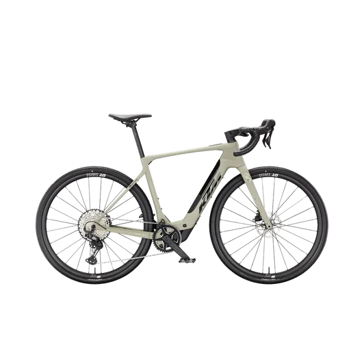 KTM MACINA GRAVELATOR SX ELITE  M/55 Elektromos gravel kerékpár CARGO GREEN MATT színben