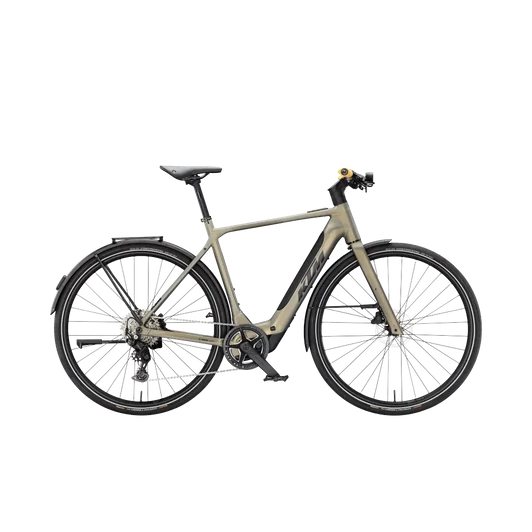 KTM MACINA URBANATOR SX  M/55 Elektromos gravel kerékpár OLIVE PEARL MATT színben
