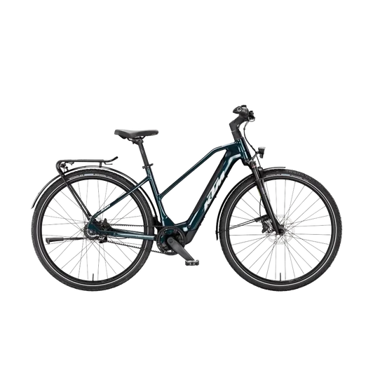 KTM MACINA SUPERBELT SX  D 46 Elektromos trekking- túra kerékpár DARK SEA színben