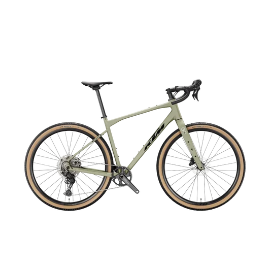 KTM GRAVELATOR 25  S/52 Gravel kerékpár CARGO GREEN MATT színben