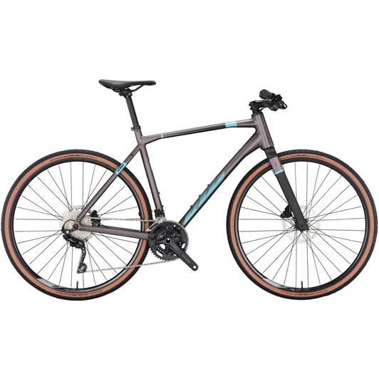 KTM X-STRADA 20 FIT elderberry matt (blue+black) 2023 Férfi Fitness Kerékpár