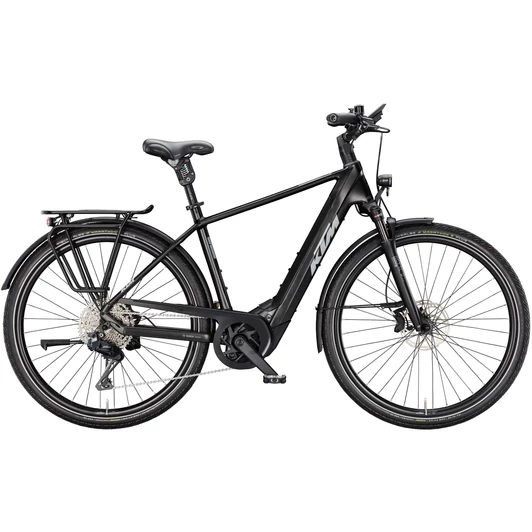 KTM MACINA STYLE 820 XL DI2 DIAMOND BLACK MATT (GREY) 2025 FÉRFI ELEKTROMOS TREKKING KERÉKPÁR