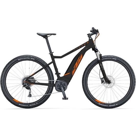 KTM Macina Ride 591 LTD black (orange) Férfi Elektromos MTB Kerékpár 2023