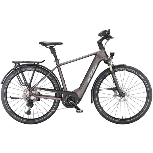 KTM MACINA STYLE 710 ELDERBERRY MATT(GREY+ORANGE) 2023 FÉRFI ELEKTROMOS TREKKING KERÉKPÁR