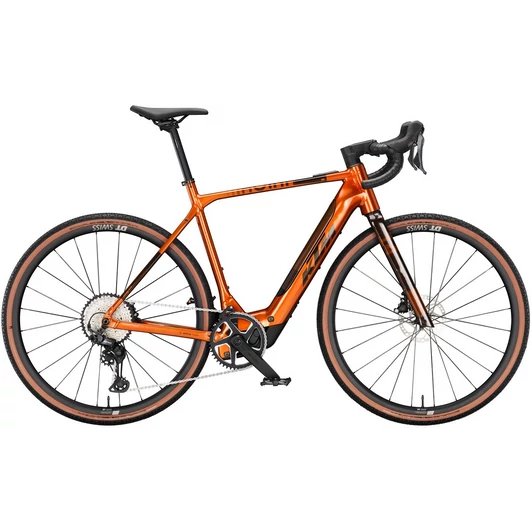KTM MACINA GRAVELATOR SX 10 BURNT ORANGE (ORANGE) 2024 FÉRFI ELEKTROMOS GRAVEL KERÉKPÁR