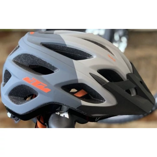 KTM Factory Character II GREY Kerékpáros Bukósisak 2022